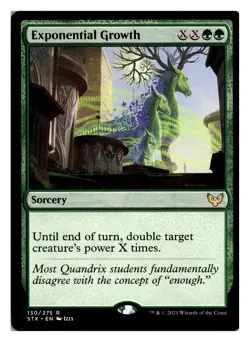 Exponential Growth 130 R Promo Pack: Strixhaven NM - Image 1