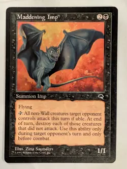 Maddening Imp - Magic the Gathering MTG Tempest Nice! - Image 1