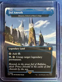 Mtg Dol Amroth- Minamo, School at Water's Edge: the Lord of the Rings Borderless - Image 1