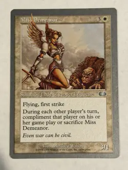 Miss Demeanor LP Unglued MTG - Image 1