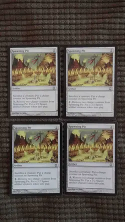 Magic: the Gathering / MtG Spawning Pit x4 Darksteel - Image 1