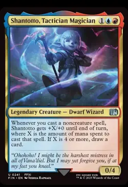 Shantotto, Tactician Magician FIN 241 Uncommon MTG - Image 1