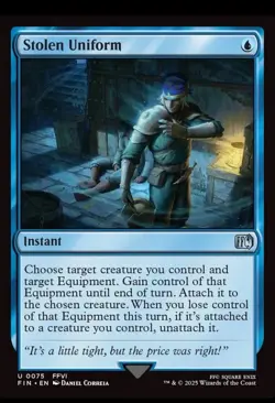 Stolen Uniform FIN 75 Uncommon MTG - Image 1