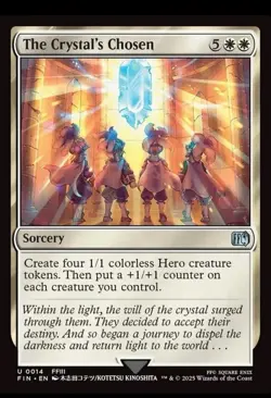 The Crystal’s Chosen FIN 14 Uncommon MTG - Image 1