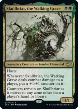 Skullbriar, the Walking Grave Light Play, English Magic the Gathering MTG Double - Image 1