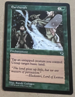 Earthcraft - Tempest - MTG - Magic the Gathering - LP/NM - Image 1