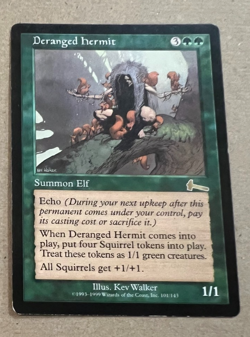 Deranged Hermit - Urza's Legacy - MTG - Magic the Gathering - LP/MP - Image 1