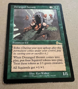 Deranged Hermit - Urza's Legacy - MTG - Magic the Gathering - LP/MP - Image 2
