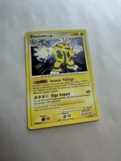 Pokemon ELECTIVIRE Card 3/130 Holo Rare Diamond & Pearl LP English Light Play - Image 1