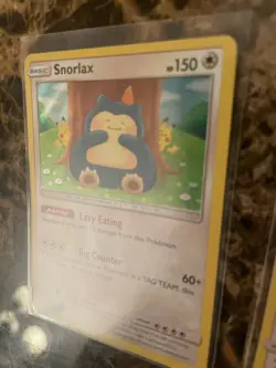 2019 Pokemon Unbroken Bonds Snorlax HOLO #158/214 EX-NM 2x 1x Rev Holo - Image 2