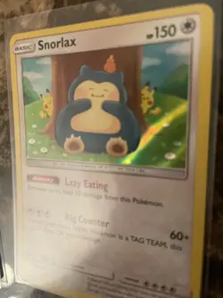 2019 Pokemon Unbroken Bonds Snorlax HOLO #158/214 EX-NM 2x 1x Rev Holo - Image 3