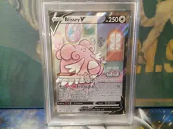 PSA 10 GEM MINT Pokemon Blissey V Chilling Reign Full Art 183/198 - Image 2