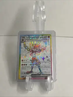 Pokemon TCG Cinderace EX Full Art Ultra Rare Rainbow Holo Card 157/142 - Image 1