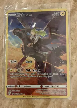 Pokemon Zekrom TG05/TTG30 Ultra rare card (damaged card-read description) - Image 1