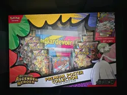 Pokemon TCG Ascended Heroes Premium Poster Collection Mega Gardevoir - Image 1