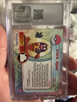 2000 Pokemon Topps Jynx Chrome Series 2 -124 Chrome CGC 9 Mint - Image 2