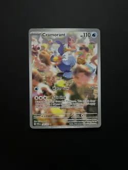 Pokemon SV06: Twilight Masquerade Cramorant 176/167 Holo Illustration Rare NM - Image 1