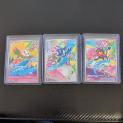 Alola Gen 7 Starters First Partner Illustration Collection Promos Pokemon 1 - Image 1