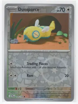 #120 2025 Journey Together Dunsparce Reverse Holo - Image 1