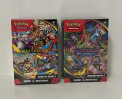 Pokemon TCG Mega Evolution/Phantasmal Flames Booster Bundle Lot Of 2 W/6 Pack ea - Image 1