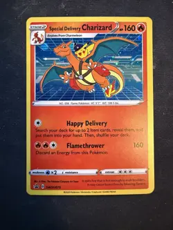 Special Delivery Charizard SWSH075 SWSH: Sword & Shield Promo Cards Holo - Image 1