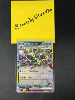 Pokemon Umbreon ex - 060/131 SV: Prismatic Evolutions Double Rare - Image 1