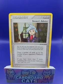 2004 Pokemon Steven's Advice Reverse Holo Trainer 92/101 EX Hidden Legends - Image 1