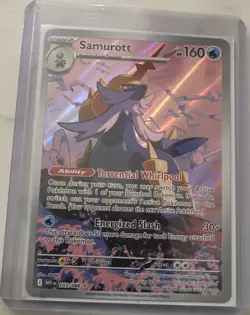 Pokemon TCG Samurott 107/086 Sv: White Flare English Holo Rare Stage 2 160HP - Image 1