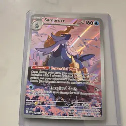 Pokemon TCG Samurott 107/086 Sv: White Flare English Holo Rare Stage 2 160HP - Image 2