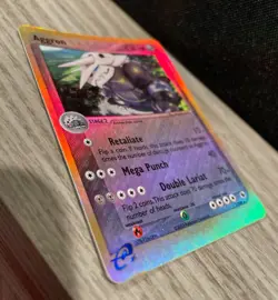 Pokemon TCG Aggron 1/109 Reverse Holo EX Ruby Sapphire Base Set E Reader Card - Image 2