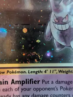 2000 pokemon gym heroes 14 sabrina's gengar holo (with swirl) - Image 2