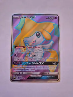 Pokemon Card Jirachi GX 79a/236 Full Art SM Unified Minds Near Mint - Image 1