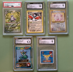 10 Pokemon Graded Slab Lot! CGC&PSA, Promos Radiant Delta Species IRs 151 Meji - Image 2