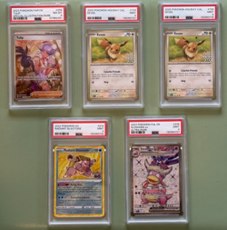 10 Pokemon Graded Slab Lot! CGC&PSA, Promos Radiant Delta Species IRs 151 Meji - Image 4