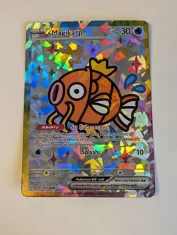 Derpy Pokemon Magikarp Special Doujin Holo Art Card - Image 1