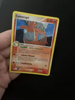 Camerupt 3/100 LP Pokemon Cards Crystal Guardians Holo Rare - Image 1