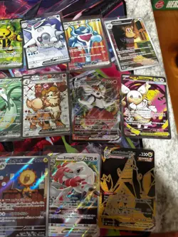 Pokemon Mixed Illustration Rares and Full Arts | Lot Of 30 Cards Total - Image 2