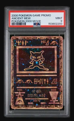 ANCIENT MEW PSA 9 MINT GRADED POKEMON 2000 MOVIE - Image 1