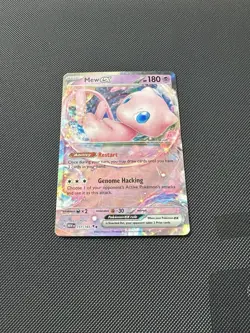 Pokemon Mew EX TCG Scarlet & Violet Holo Double Rare Card 151/165 NM/M Condition - Image 1