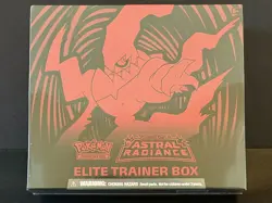 Pokemon Astral Radiance Elite Trainer Box Darkrai Sealed Sword & Shield In Case - Image 1