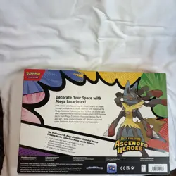 Pokemon Mega Evolution Ascended Heroes Premium Poster Collection Lucario - Image 2