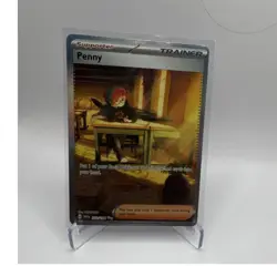 Pokemon Penny Trainer SV01 Special Illustration Rare 252/198 Holo - Image 1