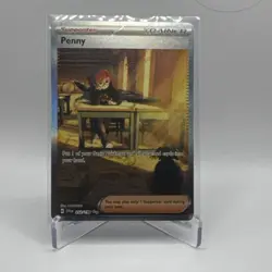 Pokemon Penny Trainer SV01 Special Illustration Rare 252/198 Holo - Image 2
