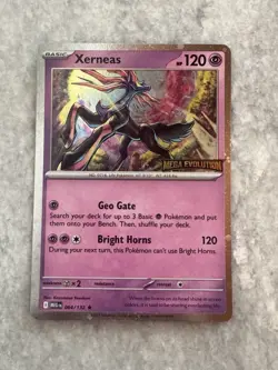 Pokemon TCG Xerneas Mega Evolution Best Buy Stamped Promo 064/132 NM - Image 1