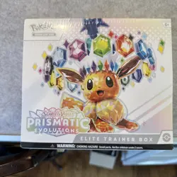 Pokemon TCG prismatic evolution elite trainer box sealed!!! Perfect condition!! - Image 1