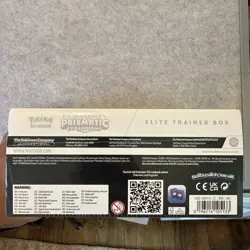 Pokemon TCG prismatic evolution elite trainer box sealed!!! Perfect condition!! - Image 4