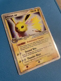 The Pokemon Company Jolteon ex Delta Species 109/113 Holo Ultra Rare 100 HP ENG - Image 2