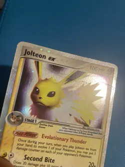 The Pokemon Company Jolteon ex Delta Species 109/113 Holo Ultra Rare 100 HP ENG - Image 4