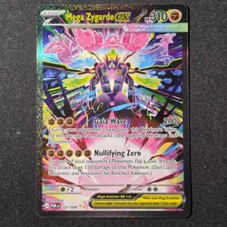 Pokemon TCG- Mega Zygarde ex - 120/088 - ME03: Perfect Order (POR) Special IR NM - Image 1