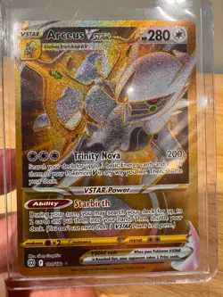 Pokemon Arceus VSTAR (Secret) 184/172 Swsh09: Brilliant Stars Holo - Image 1